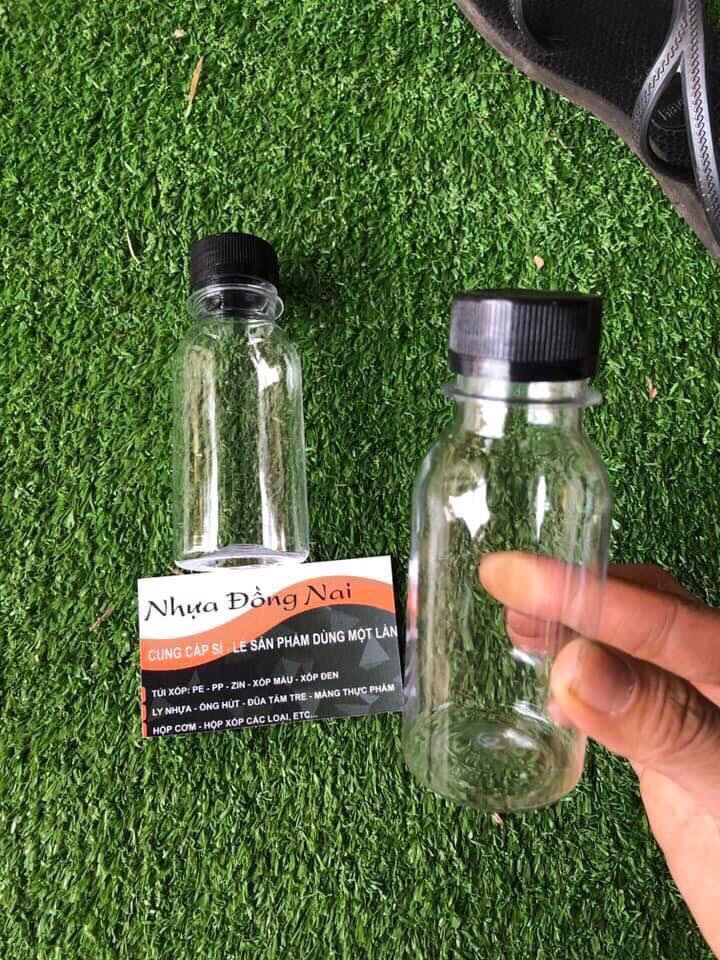 [RẺ VÔ ĐỊCH] 50 Chai Nhựa Tròn 100ml