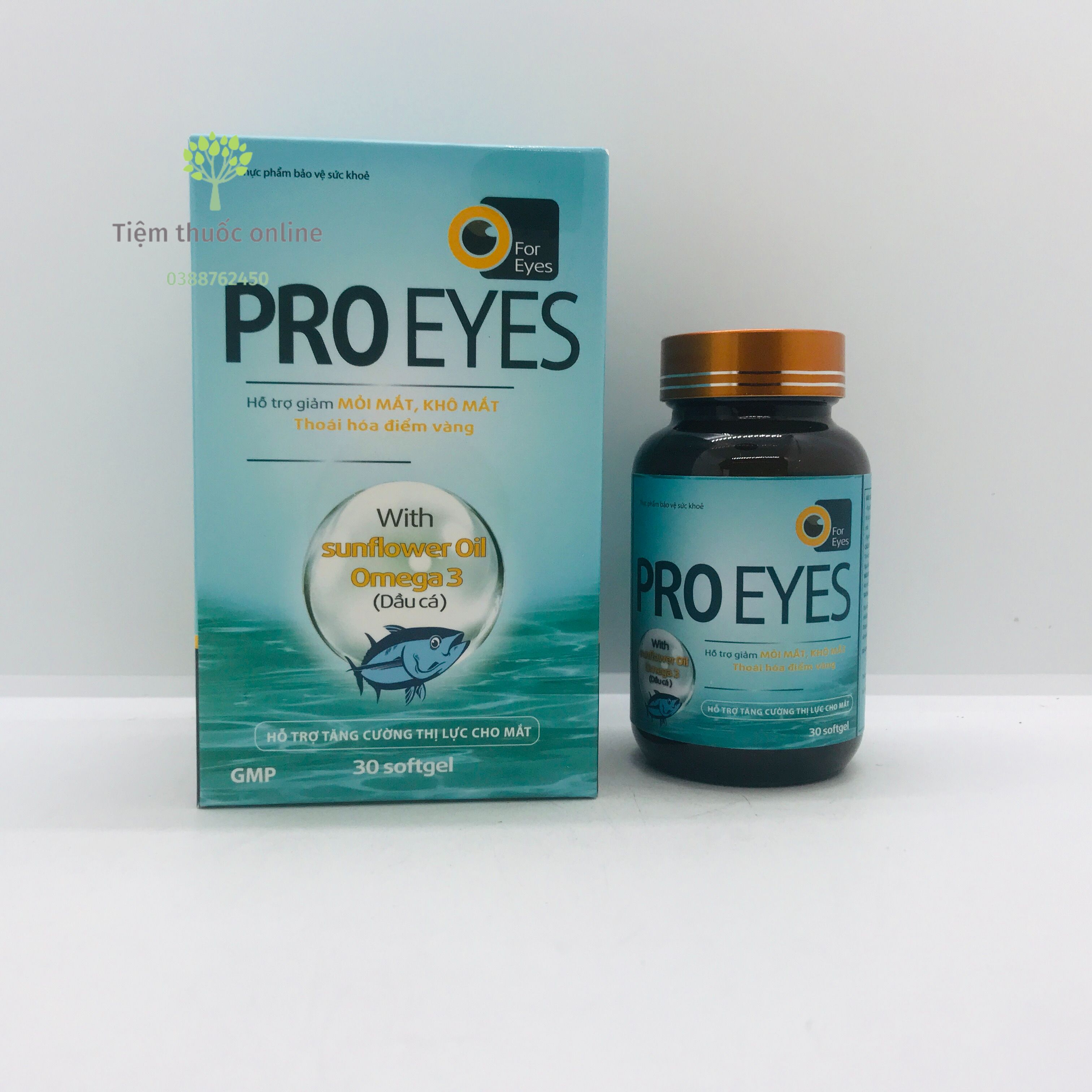 Viên uống bổ mắt proeyes - lọ 30 viên