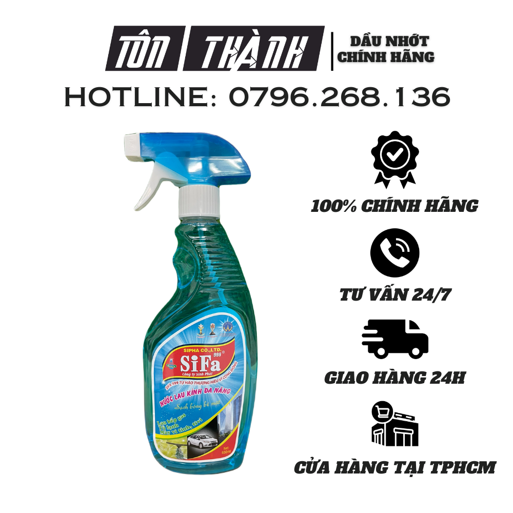 Bình xịt nước rửa kính sifa
