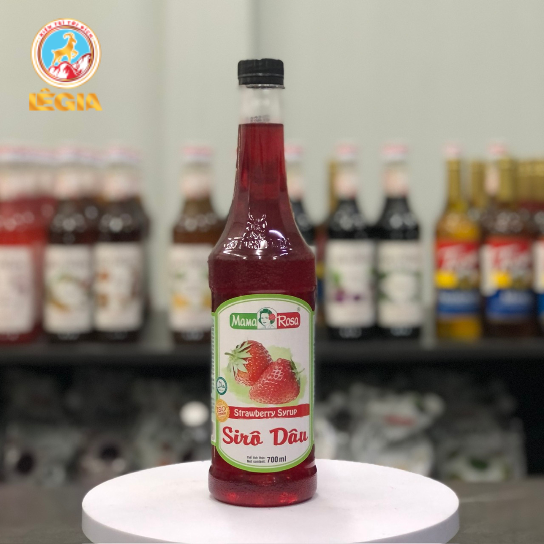 Siro GOLDEN FARM (Mama rosa) Dâu 700ML
