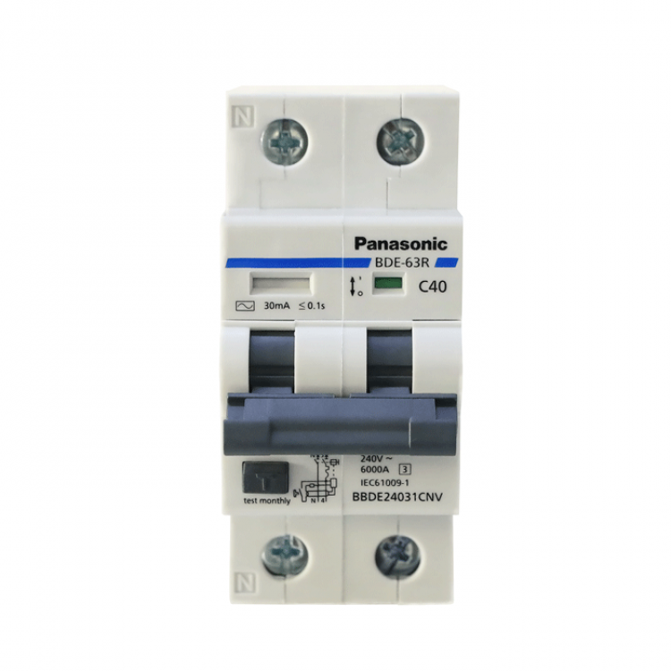 MCB 2 TÉP CHỐNG GIẬT PANASONIC 32A 40A 50A 63A