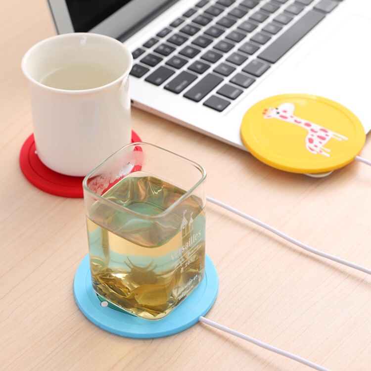 Đế Hâm Nóng Tạo Nhiệt Trà Cà Phê Cổng Usb