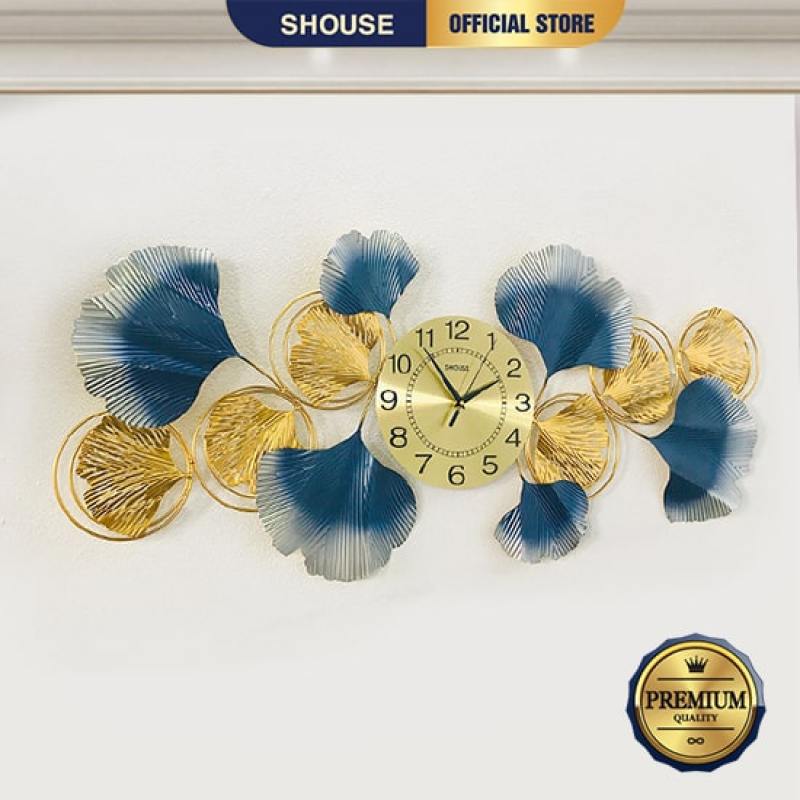 Nơi bán Đồng Hồ Treo Tường Kim Trôi Quartz Shouse DC555 Trang Trí Nghệ Thuật Cao Cấp hiện đại 3D kích cỡ lớn đẹp treo phòng khách