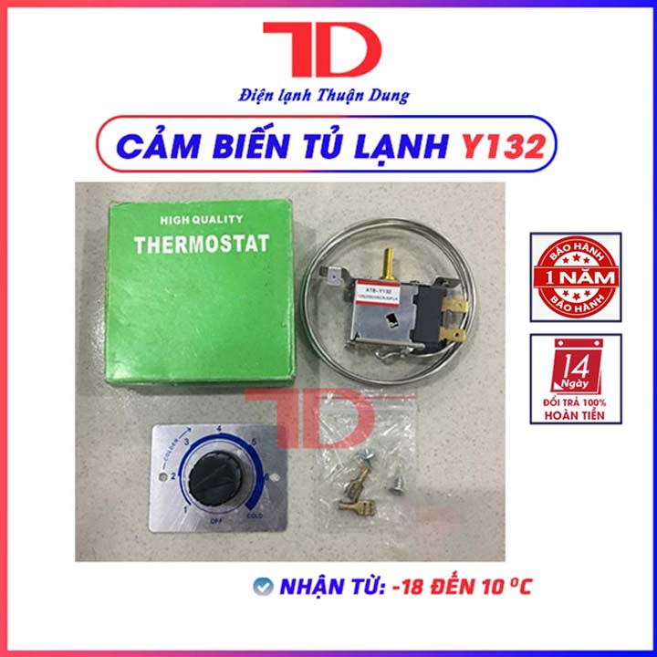 Cảm biến tủ lạnh, nhiệt độ tủ đông bộ số Thermostat 132 và 135 - Điện Lạnh Thuận Dung