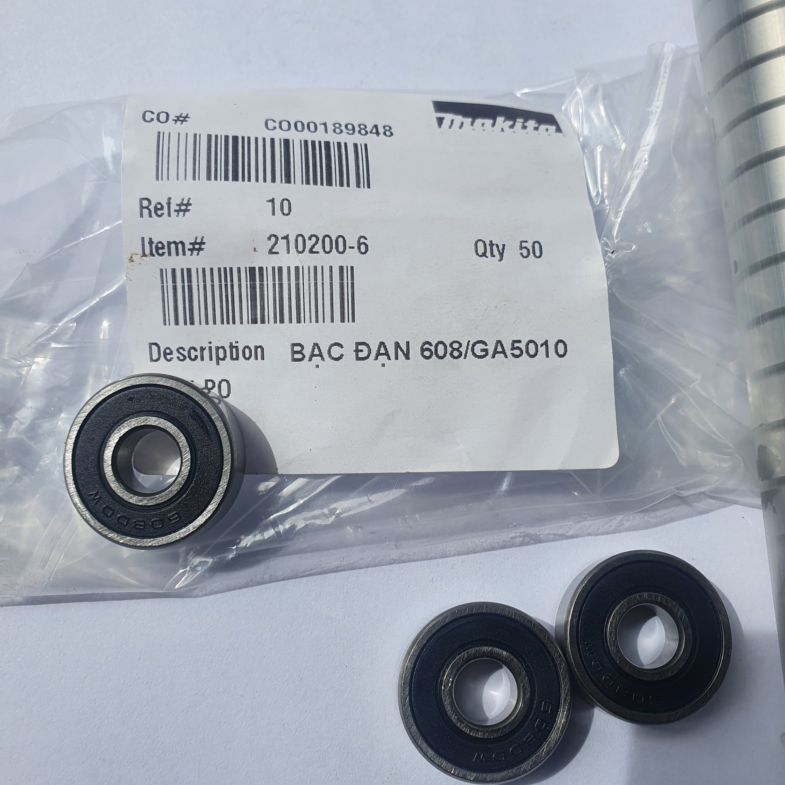 bạc đạn vòng bi 608 DDW(Dùng cho máy cầm tay tốc độ cao) Makita