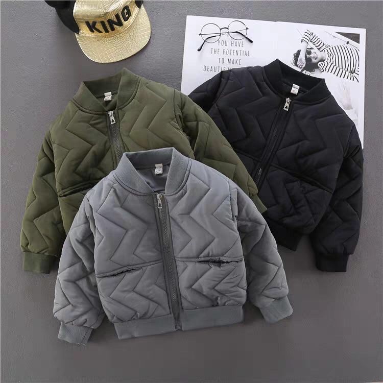 Áo khoác Phao Bomber cho bé (Nhiều màu) N01004