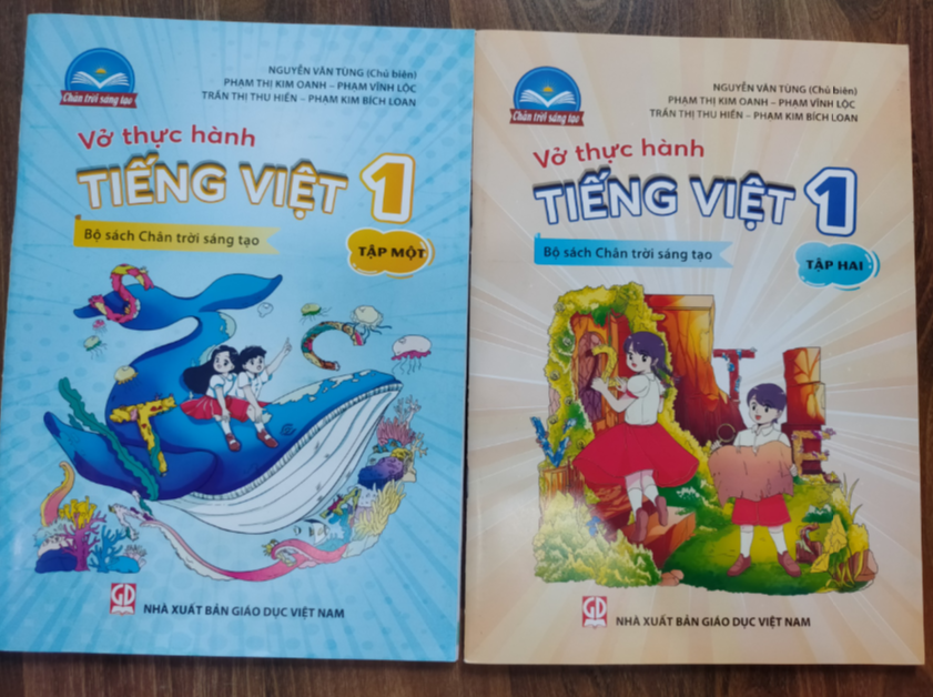 Sách - Vở thực hành Tiếng Việt 1 - Tập 1 (Bộ sách Chân trời sáng tạo)
