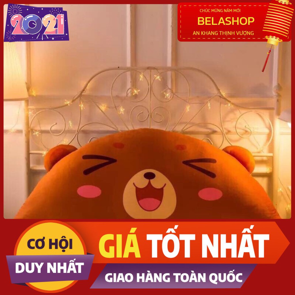 Gối tựa đầu giường 1m5 hình gấu