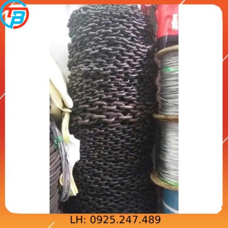 xích phi 10 (cẩu tải) (xích chịu lực tốt cẩu kéo ) cáp thép giá sỉ