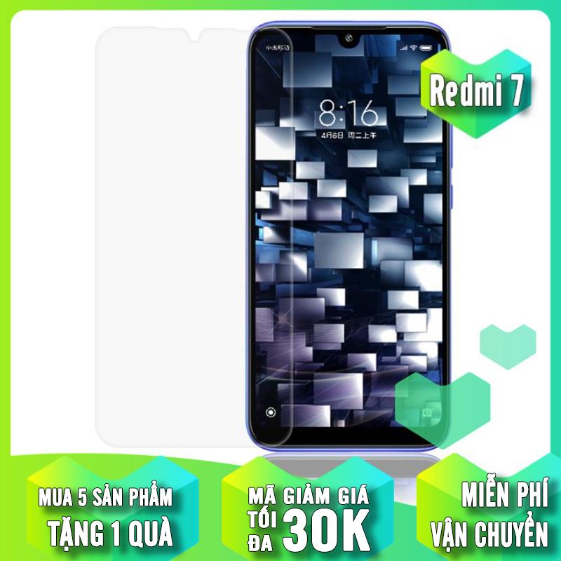 Kính cường lực cho Xiaomi Redmi 7 trong suốt