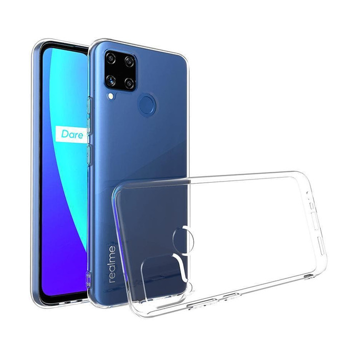 Ốp dẻo trong suốt Realme C15 (Hàng loại A)