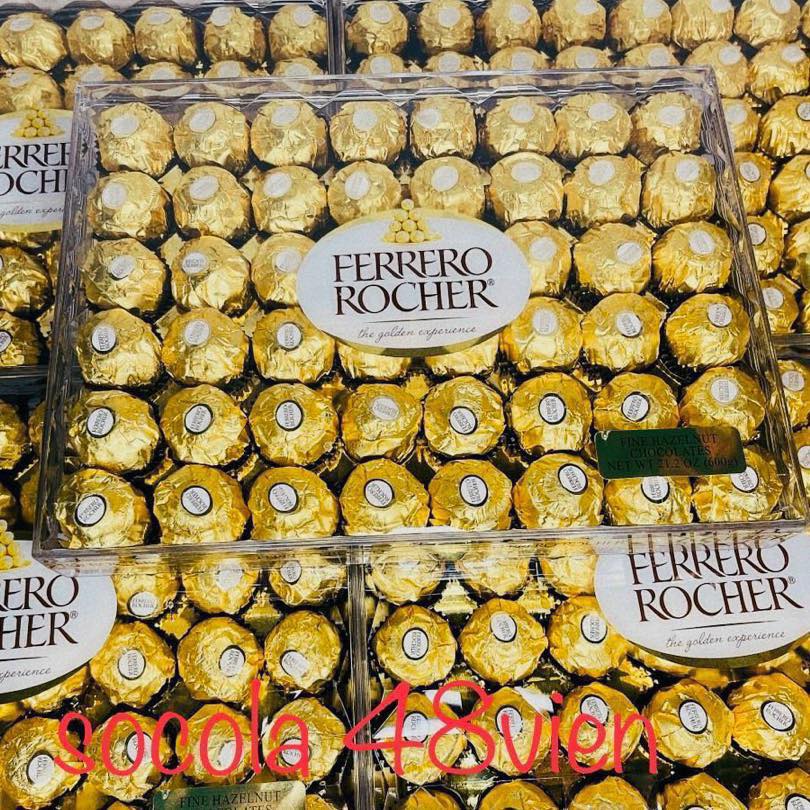 (U.S.A)Sô Cô La Ferrero Rocher 48 viên