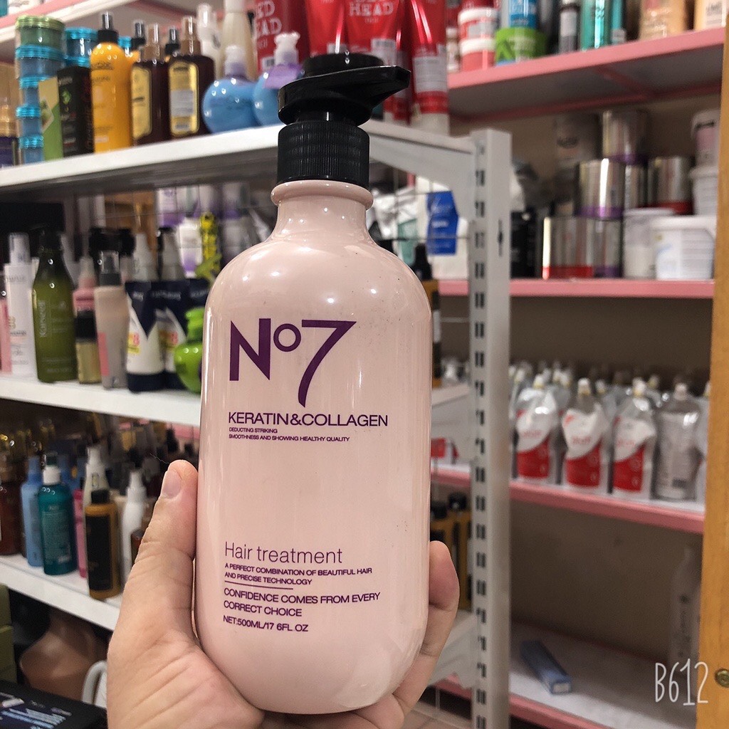 Kem ủ-hấp tóc n7 Siêu phục hồi collagen 500ml Chai