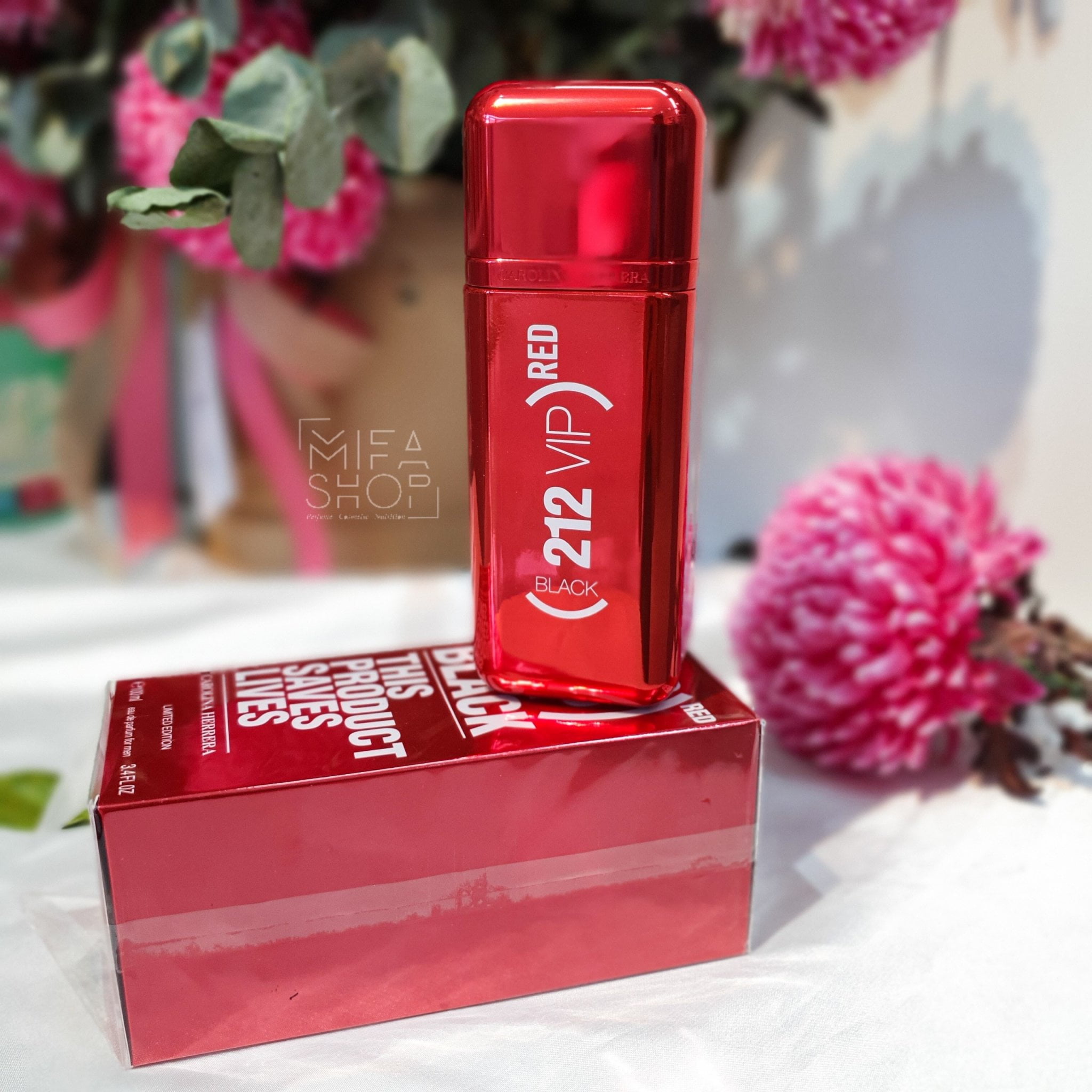 NƯỚC HOA NAM 212 đỏ 80ml