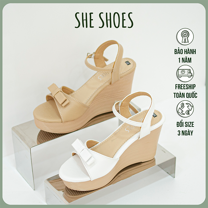 Giày sandal đế xuồng 9p siêu xinh. ĐỘC QUYỀN BỞI SHE SHOES
