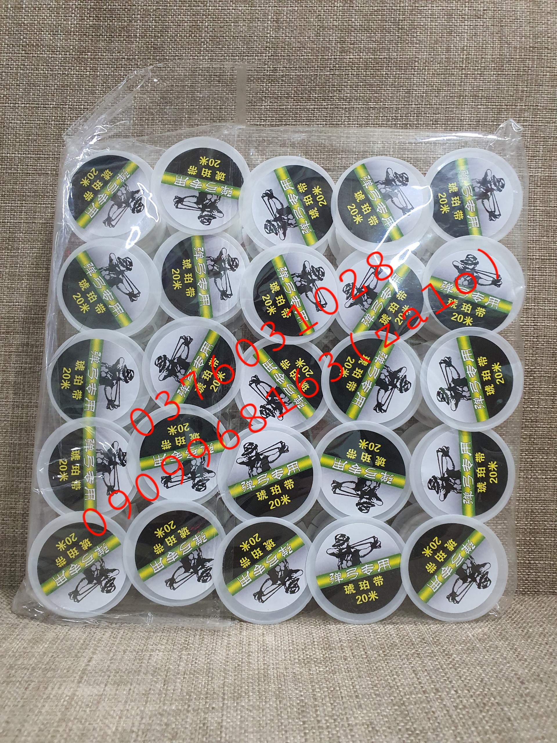COMBO 2 CUỘN THUN CỘT DÂY CHỈ 15K