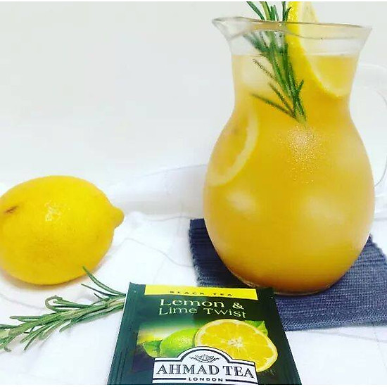 TRÀ AHMAD CHANH 40G - AHMAD LEMON & LIME TWIST TEA 40G
