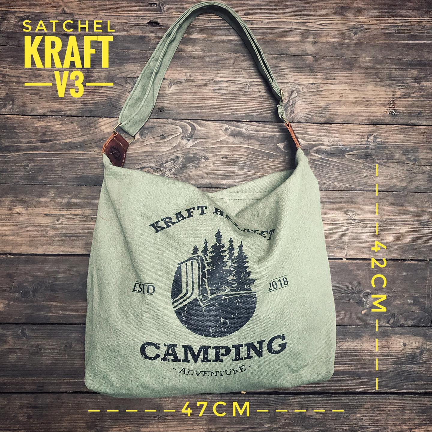 Túi Cavas KRAFT CAMPING - KRAFT V3 VINTAGE