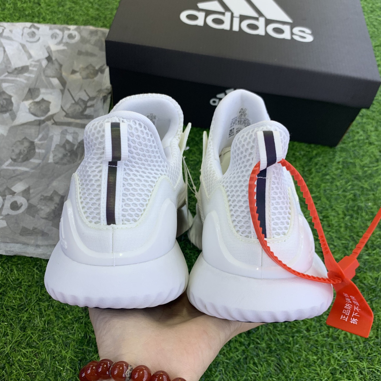 [VIDEO ẢNH+HỘP BẢO VỆ GIÀY] giầy thể thao Alphabounce beyond white trắng thời trang nam nữ