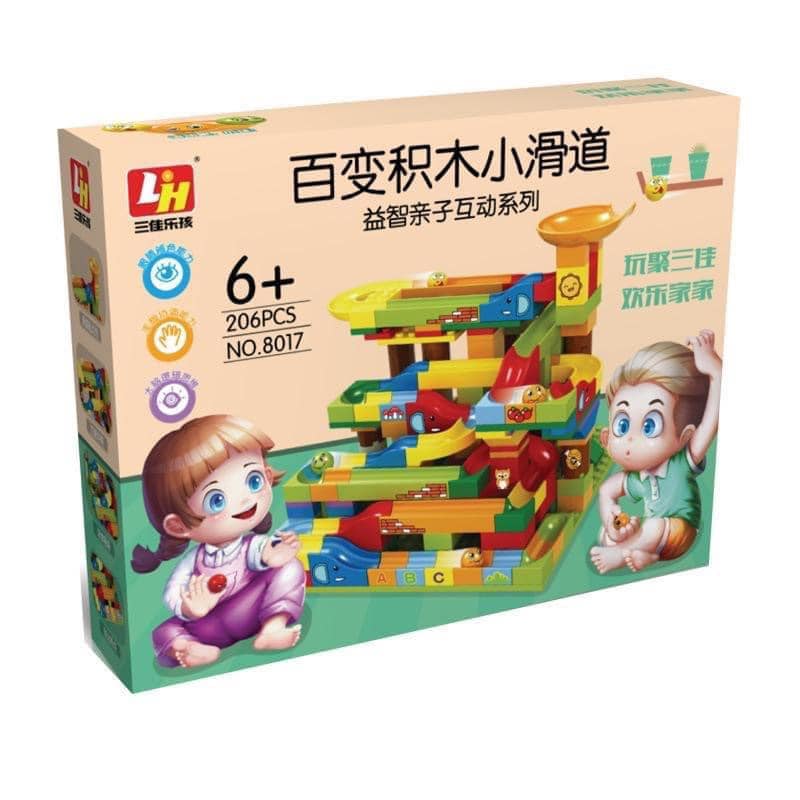 Đồ Chơi Lăn Bi Mô Hình Mini Gồm 206 Chi Tiết