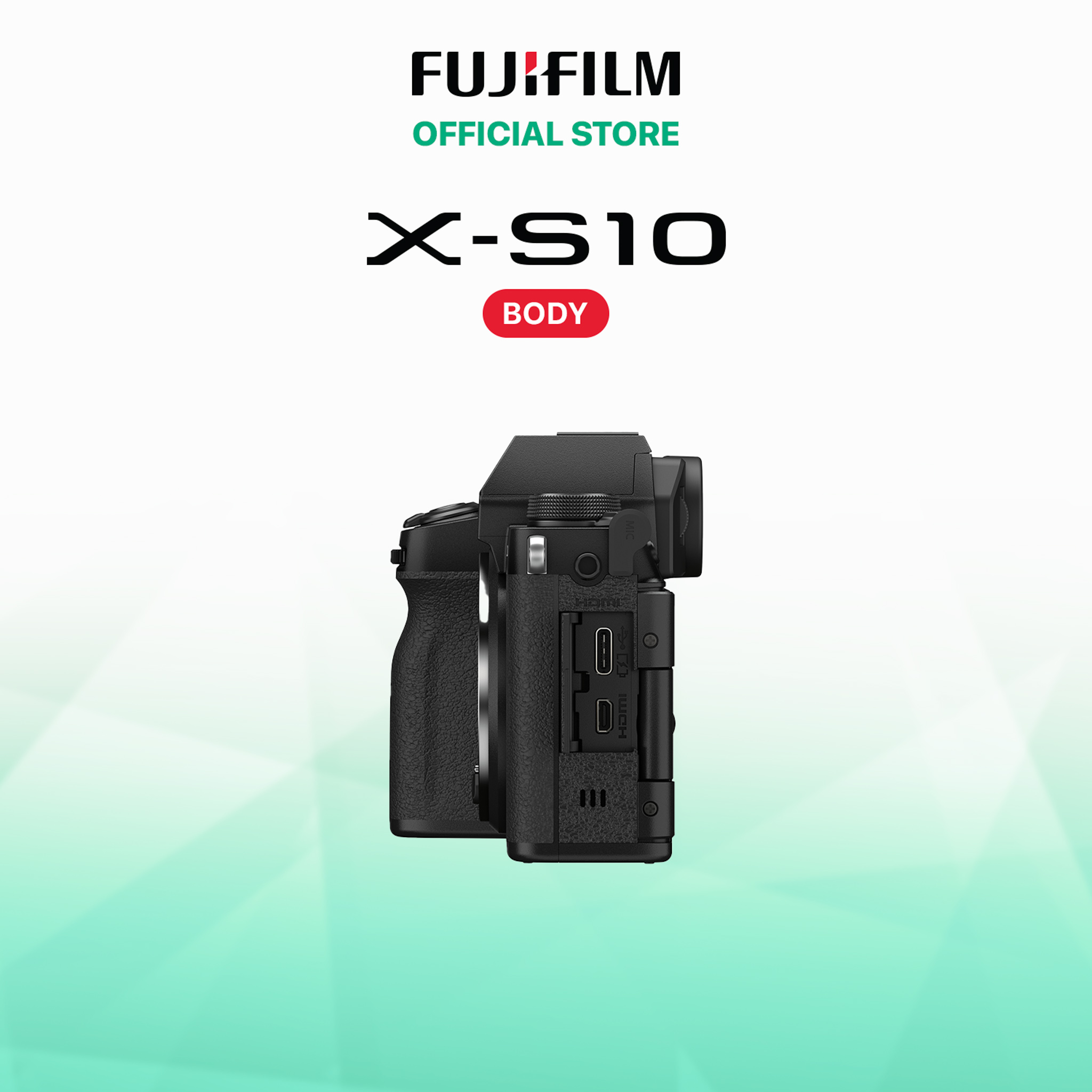 [Trả góp 0%]Máy ảnh kỹ thuật số Fujifilm X-S10 (Tặng kèm 1 Pin 126S)