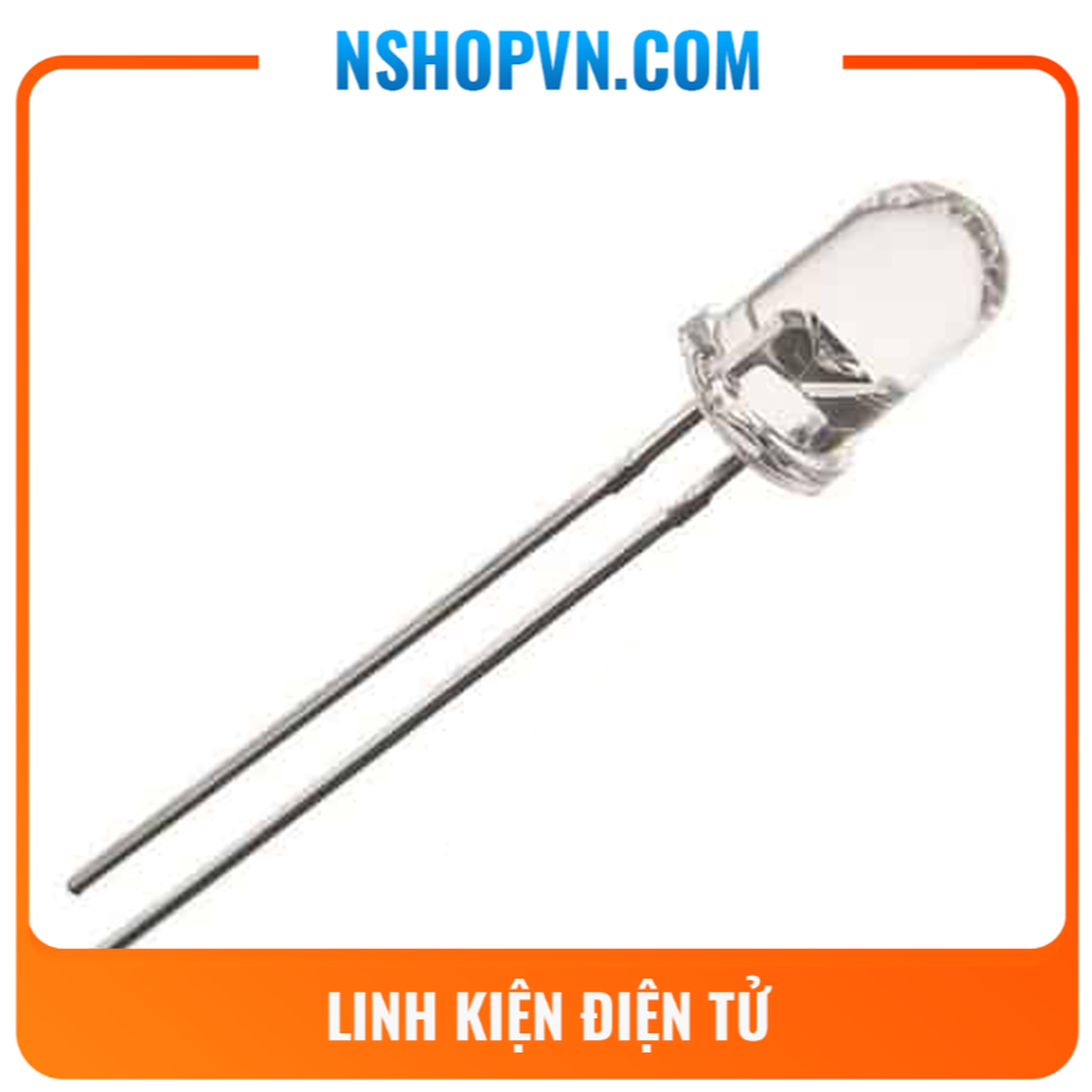 Led trong 5mm Xanh dương