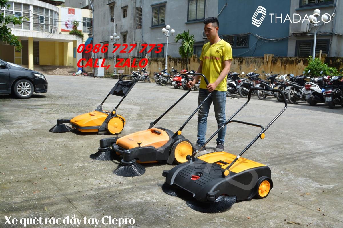 Xe quét rác đẩy tay Clepro CW-800/02
