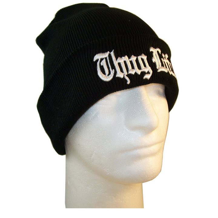 Nón Mũ Len Beanie Thêu THUG LIFE