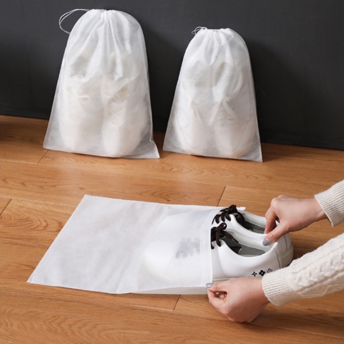 Túi đựng giày chất liệu vải không dệt bảo quản giày chống bám bụi