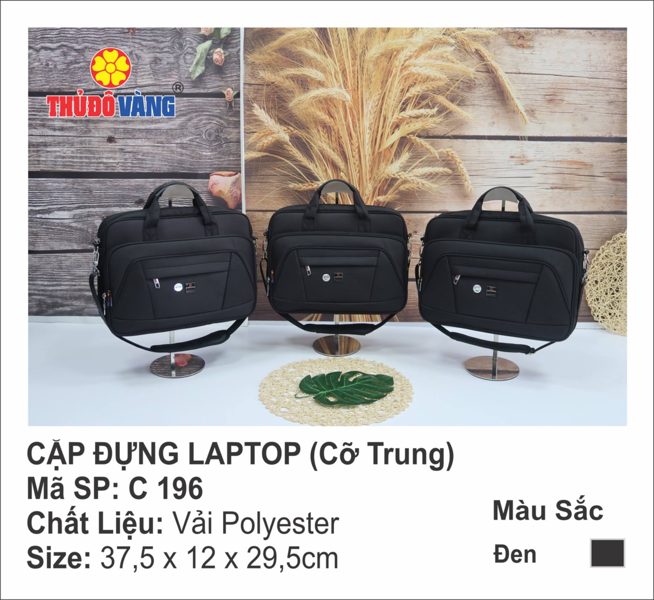 Cặp công sở ( cỡ trung ) Thủ Đô Vàng - Mã SP C196