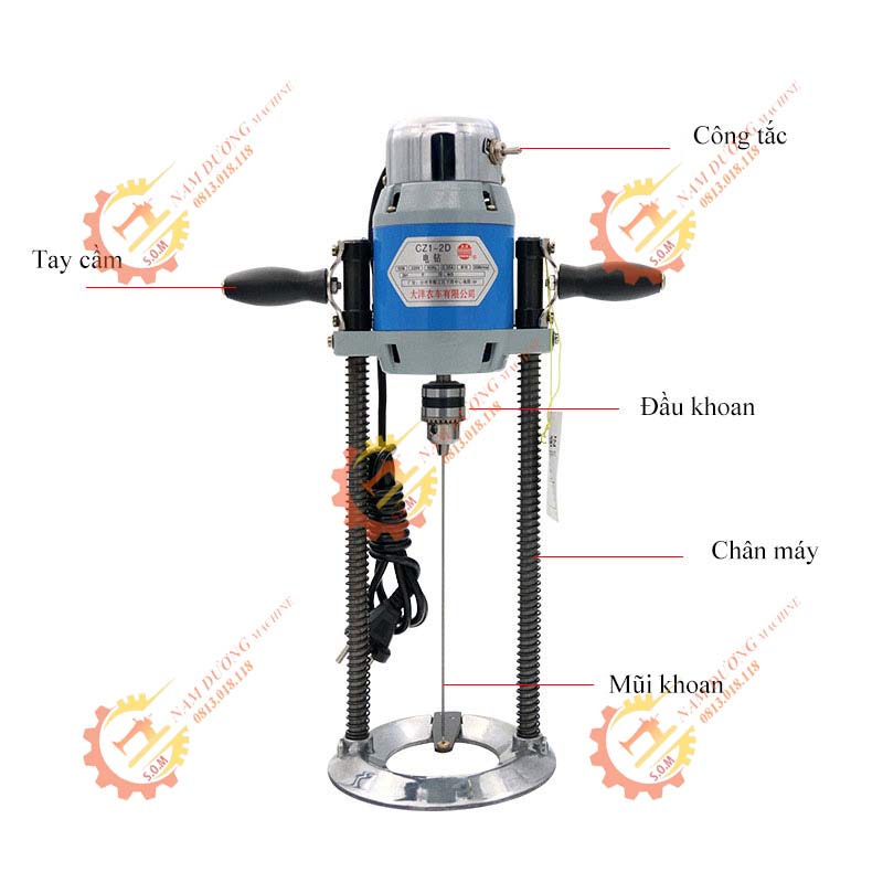 Máy Khoan Dấu Ngành May CZ1-2D