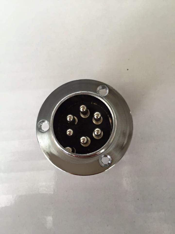 [HCM]Jack nối bộ cấp dây máy hàn mig (6 chân)