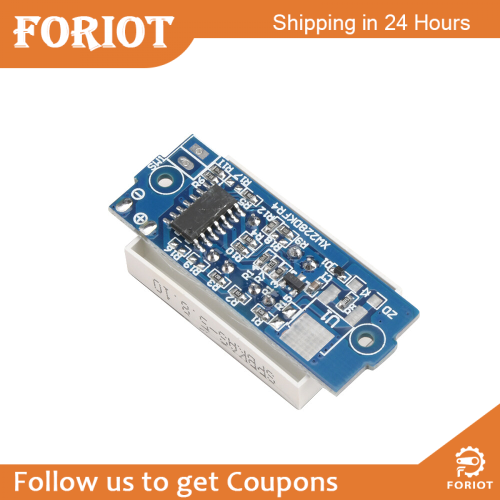 100% original SHXZ diymore 4S 5-25MA 5V/2A lithium battery level indicator module (blue display)