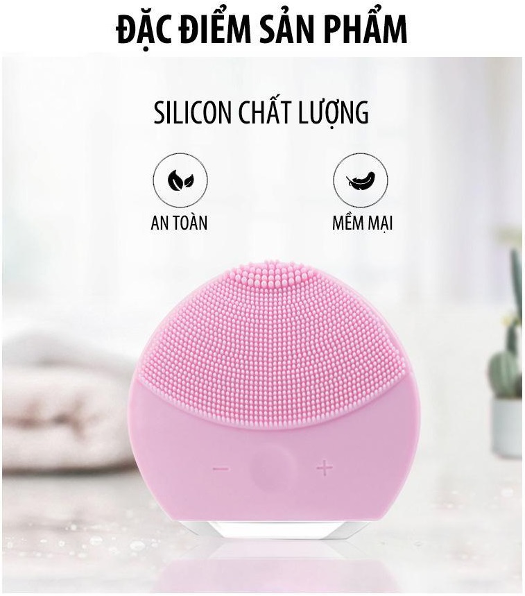 [HCM][MIỄN PHÍ VẬN CHUYỂN] MÁY RỬA MẶT FORE VER LUNA MINI 2 BỌC SILICON CAO CẤP