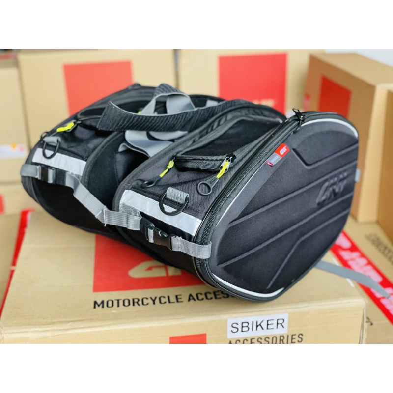 Túi treo hông xe moto xe máy givi ea101b 30 lít 1 bên chính hãng