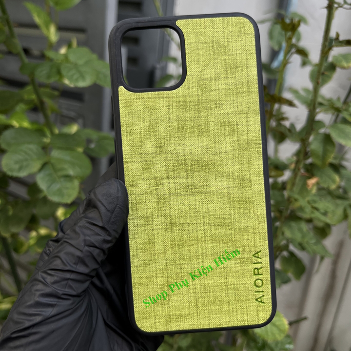 Ốp lưng Pixel 4 vải cao cấp Aioria