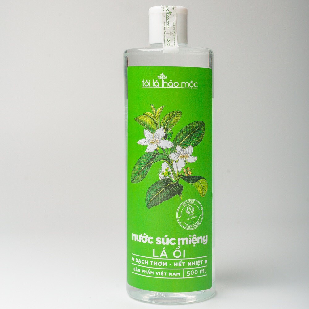Nước súc miệng Lá Ổi  500ml - ( Tôi Là Thảo Mộc)