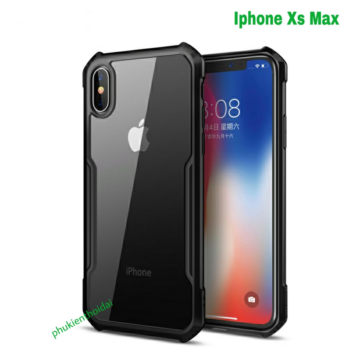 Ốp lưng Iphone Xs Max hiệu Xundd lưng trong viền màu chất đẹp