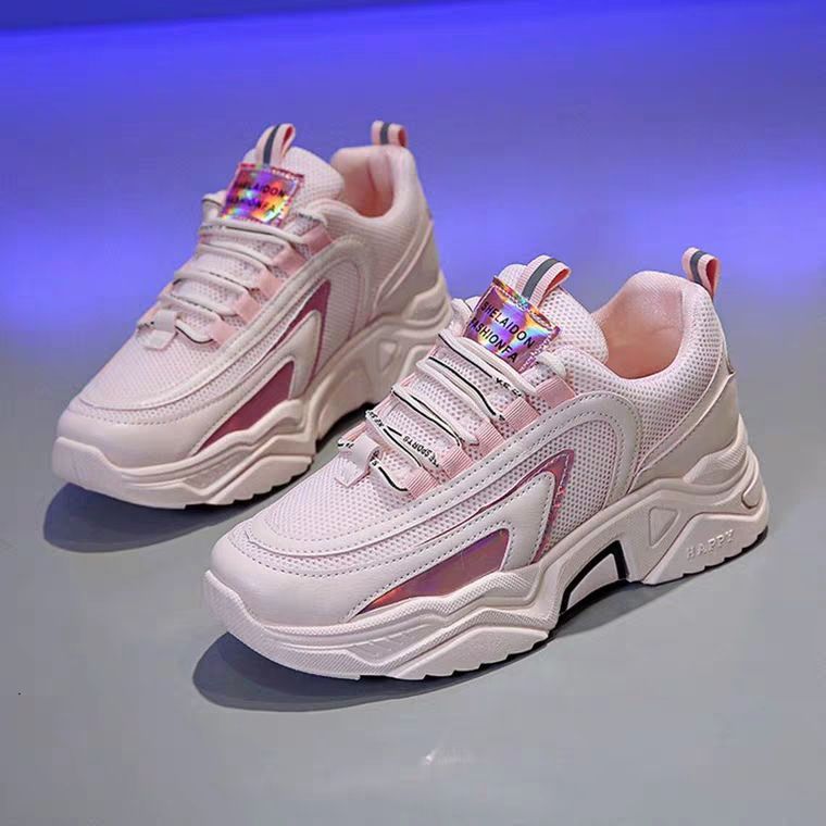 GIÀY THỂ THAO NỮ PHẢN QUANG 3/GIẦY SNEAKERS ĐỘN ĐẾ 5CM