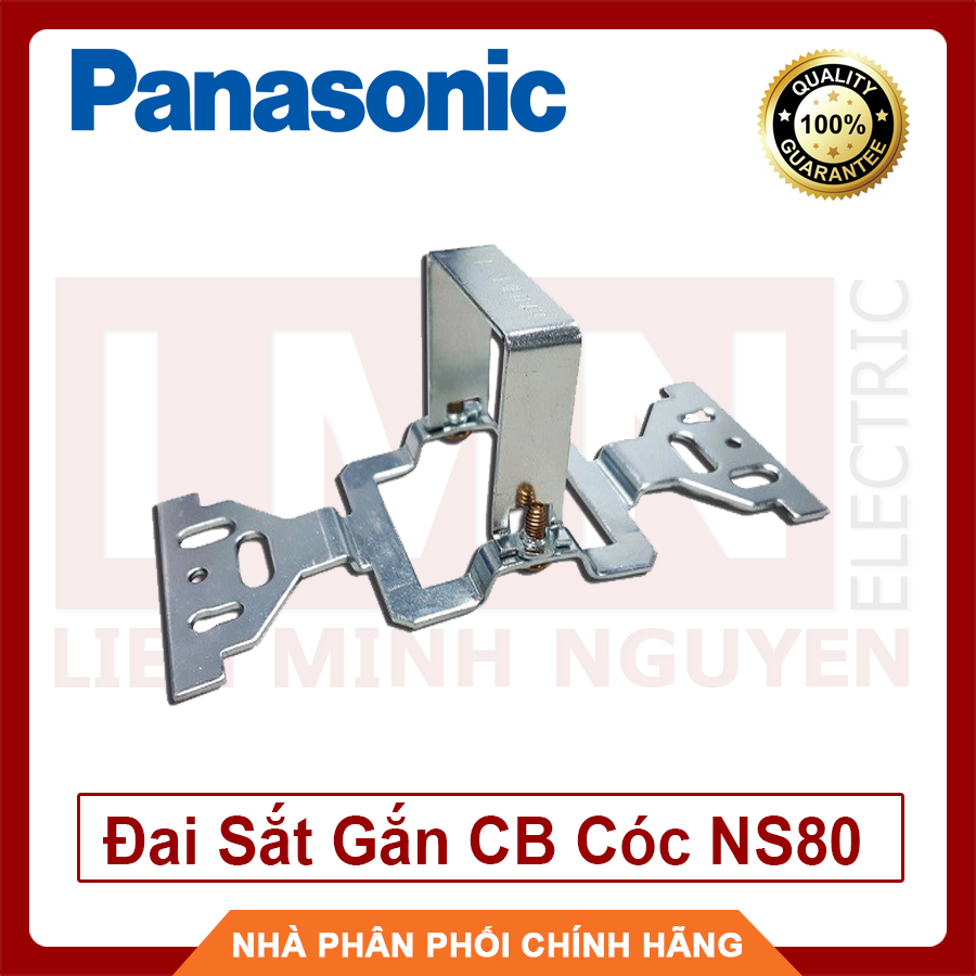 Panasonic đai sắt gắn cb cóc ns80 - hàng chất lượng - bh 12 tháng