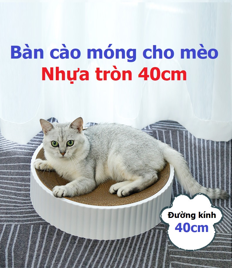 Hanpet - Cào móng mèo giấy bàn cào móng cho mèo 5 loại chống mèo cào sô pha và mèo phá đồ đạc