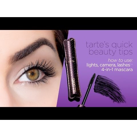 lights camera action mascara tarte