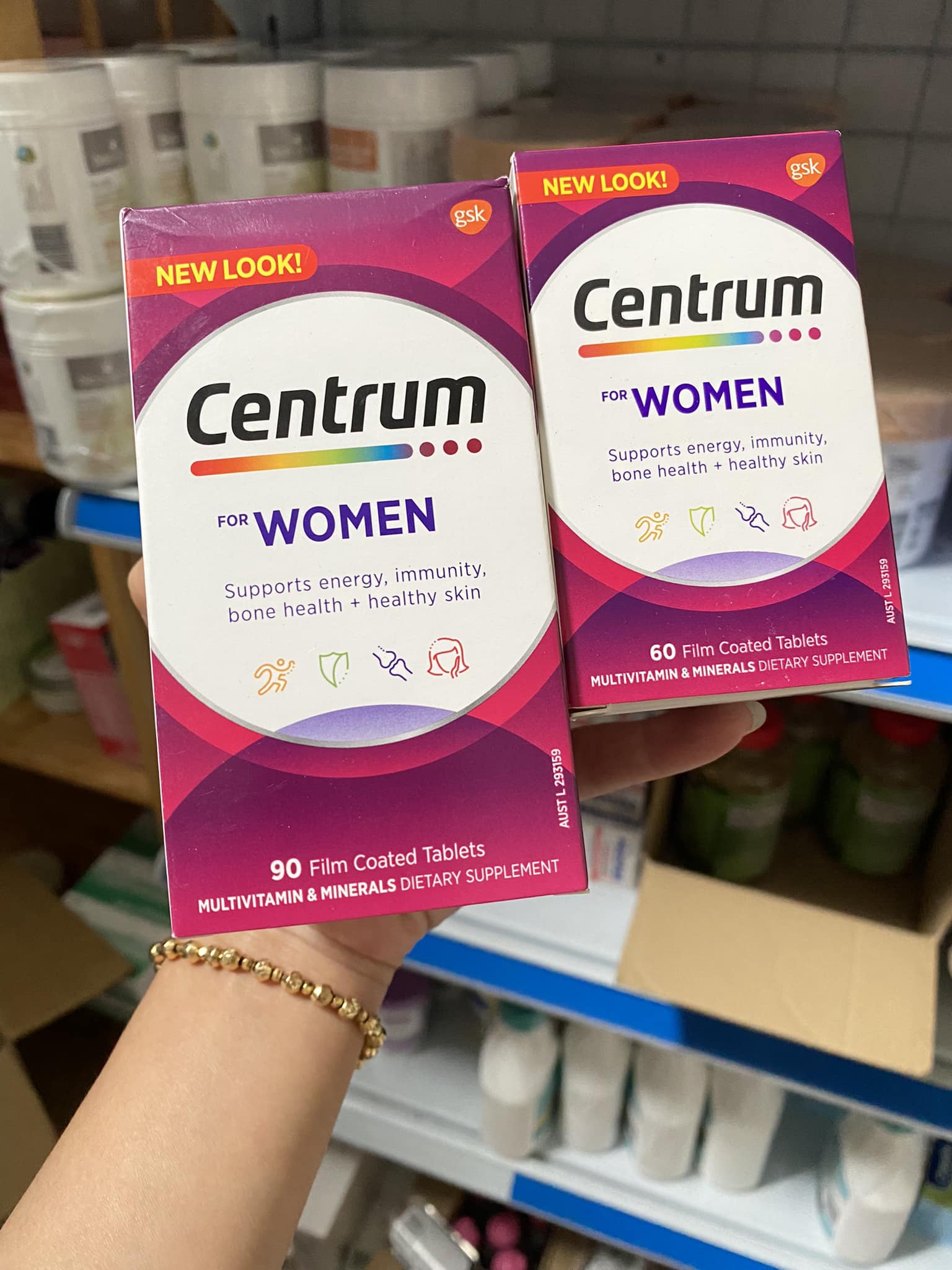 Centrum women 90 viên- vitamin phụ nữ
