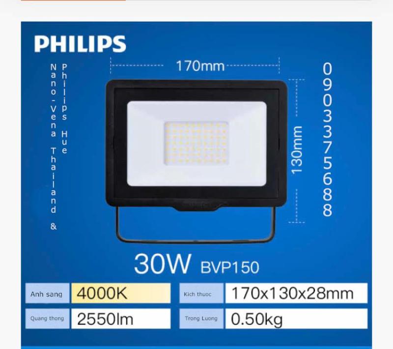 Đèn pha LED PHILIPS BVP150 công suất 30w