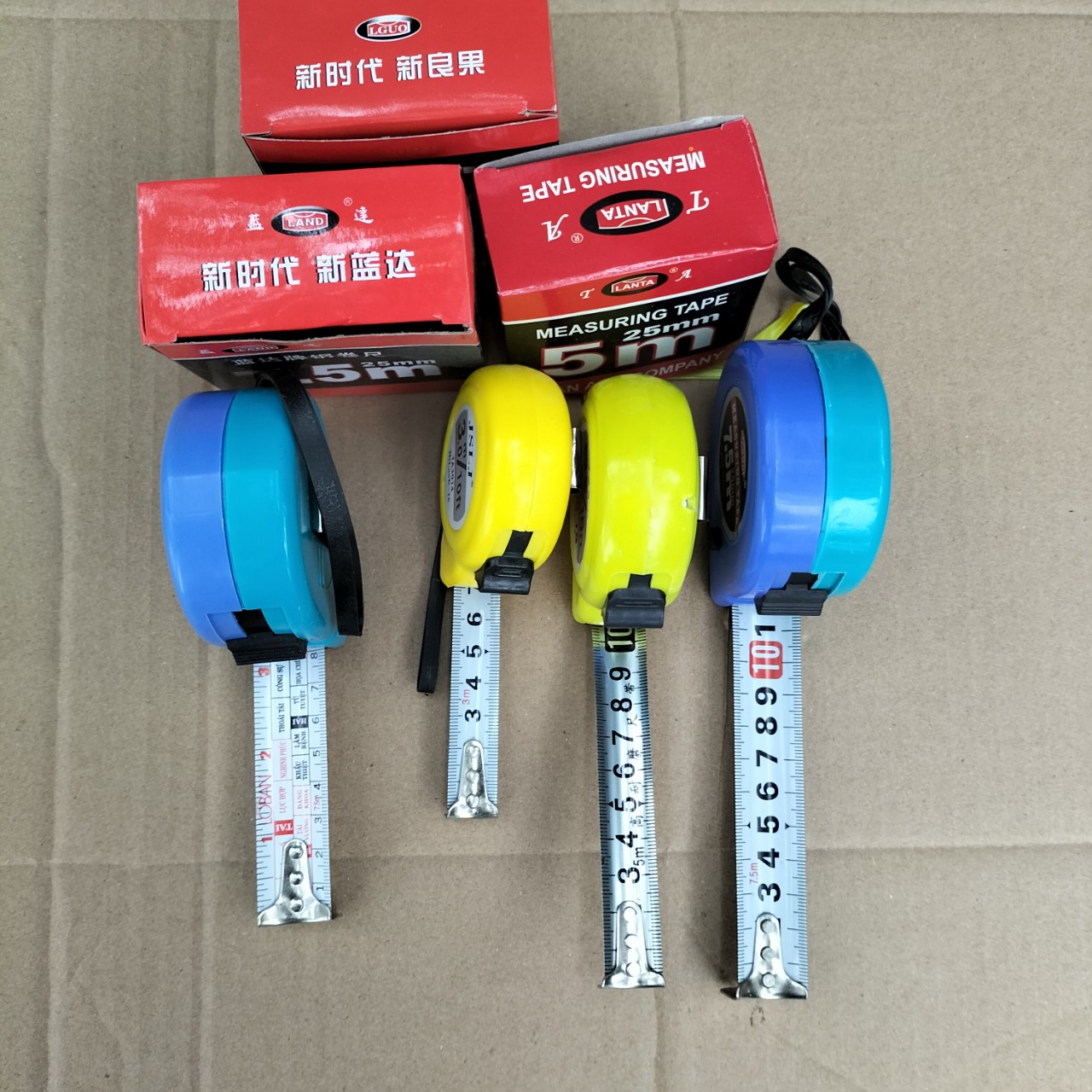 Thước mét.thước rút, thước lỗ ban 3m ,5m,7,5 m