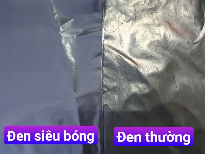 [Hcm]1Kg Black Pe Bag with 2 Handles, All Sizes