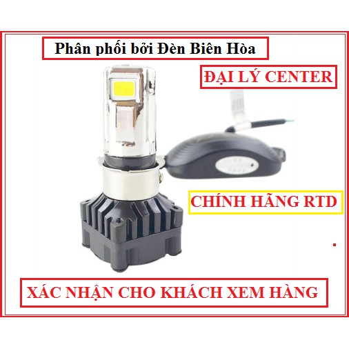 Đèn pha led 3 tim RTD [ Giá Hủy Diệt ]