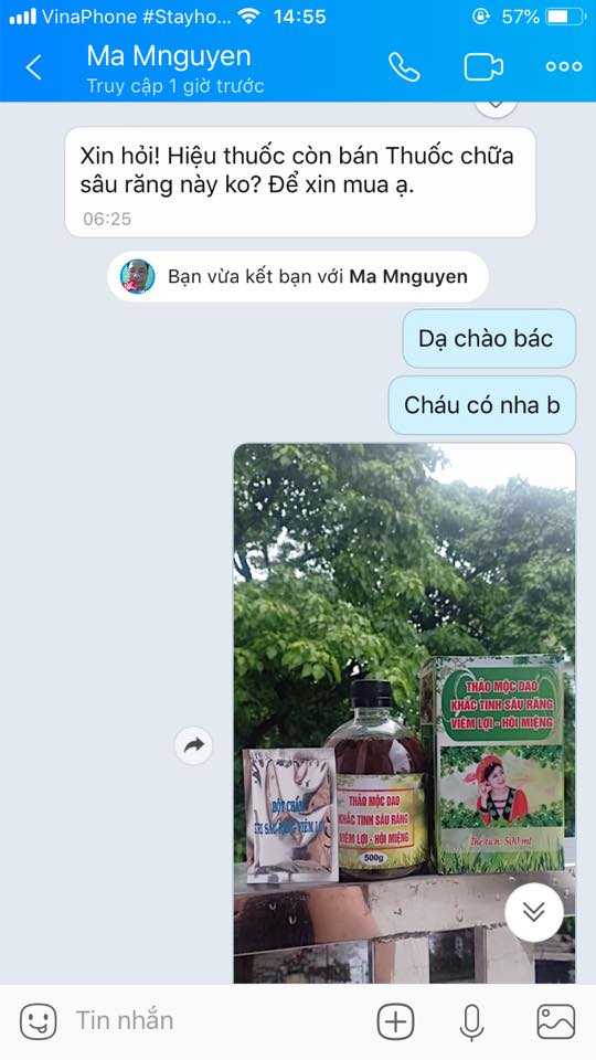 SÂU RĂNG DÂN TỘC DAO ĐỎ KÈM BỘT CHẤM