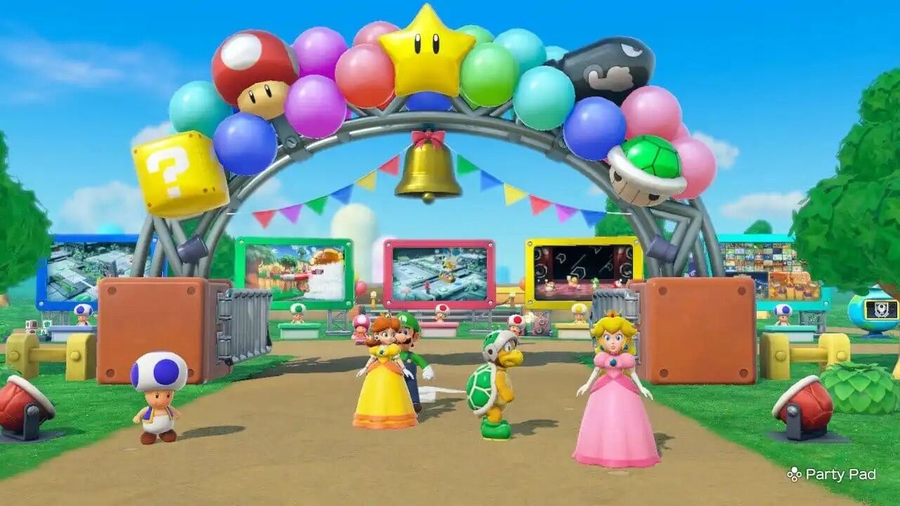 Băng chơi game Nintendo Switch: Super Mario Party