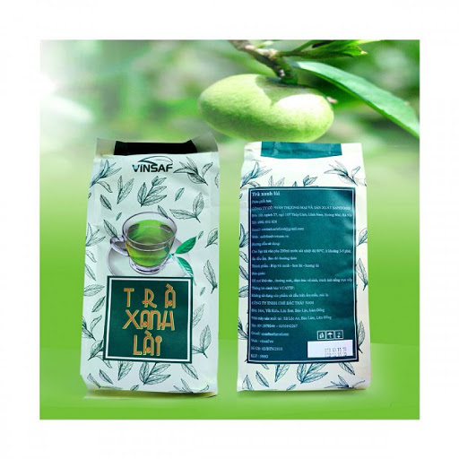 Trà xanh lài cao cấp Vinsaf - Bịch 500gr
